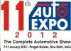 2012年第11屆印度國際汽車、摩托車及零配件展覽會（Auto Expo India）