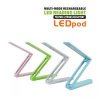 USB LED電池充電折疊燈，學(xué)習(xí)辦公調(diào)光臺燈，護(hù)眼禮品臺燈GB-10199